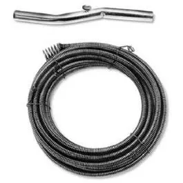 1/4-Inch Diameter X 25-Foot Hand-Crank Drain Auger For Sink And Tub Clogs 1