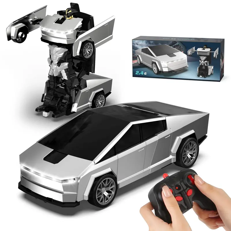 2.4Ghz Rc Off-Road Vehicle With Robot Transformation And Led Lighting 1