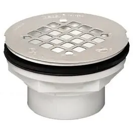 2-Inch Fiberglass Shower Drain With Corrosion-Resistant Design 1