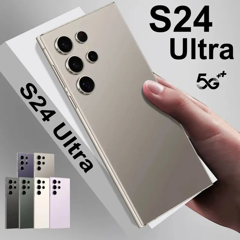 2025 S24 Ultra 7.3 5G Flagship Smartphone – 16Gb Ram + 1Tb Storage, Hd Lcd, 65W Fast Charging, S Pen, Global Lte (French & Spanish Bands) 1