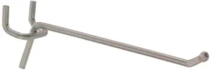 .207-Inch X 4-Inch Zinc-Plated Single Peg Hook For Tools And Gear 1
