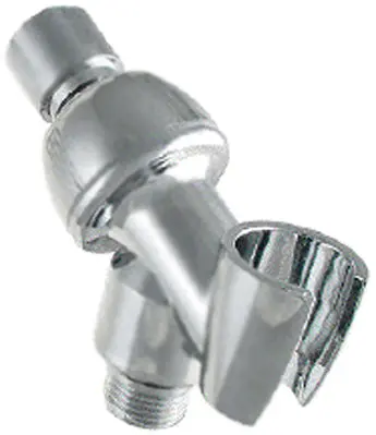 2440W White Fixed Shower Arm Mount – Wall-Mounted Design 1