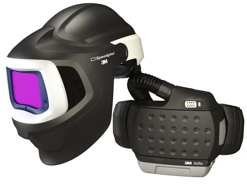 3M Speedglas Adflo Papr System With 9100 Mp Helmet & 9100 Xxi Auto-Darkening Filter (Model 37-1101-30Isw) 1