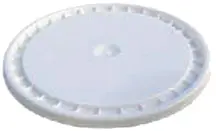 5-Gallon White Snap-On Lid Container – 3.5-Gal Capacity 1