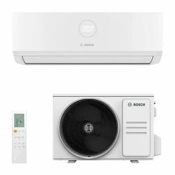 Bosch 1.5-Ton Wi-Fi-Enabled Split Ac – A++ Heat & Cool, Smart Control, White Design 1