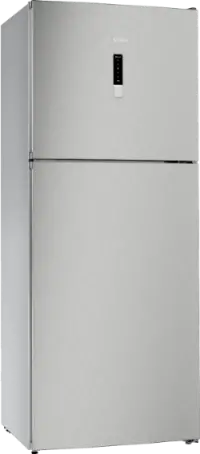 Bosch Freestanding Fridge-Freezer – 328L, Stainless Steel Look 1