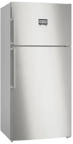 Bosch Series 6 Top-Mount Refrigerator – A++ Rated, 687 L Capacity, Anti-Fingerprint Stainless Steel Finish 1