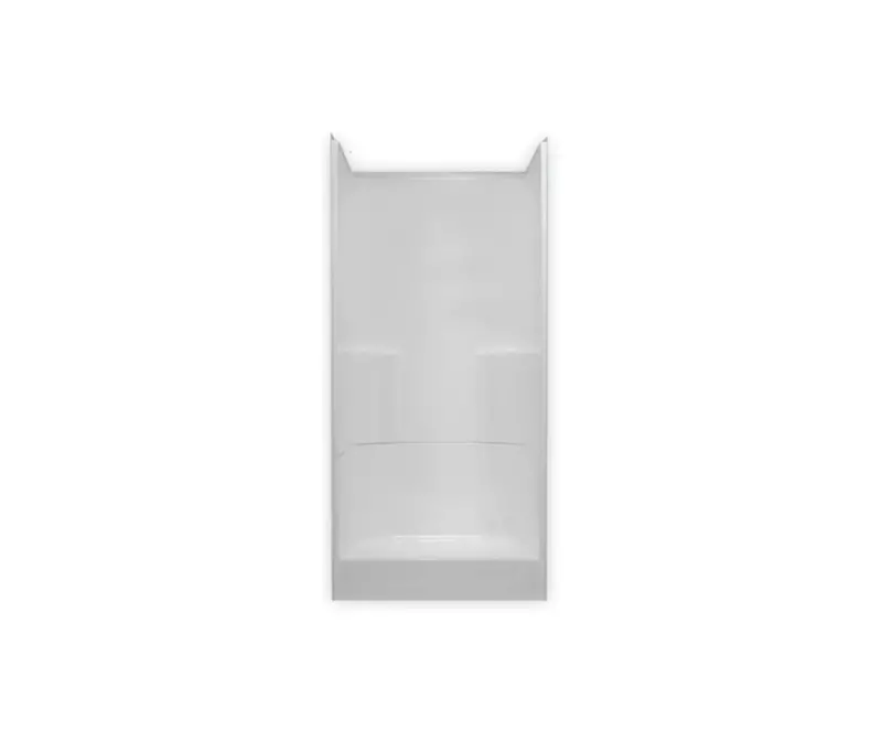 Clarion Re6 Series 36 In X 35 In Center-Drain Two-Piece Shower Kit – White 1