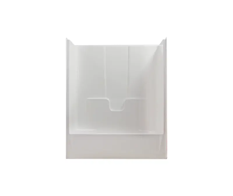 Clarion Re7901Lx Acrylx Alcove Tub Shower – 60 In X 33 In, Left-Hand Drain, White 1