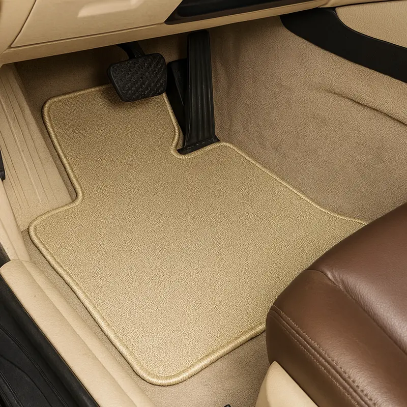 Custom-Fit 4-Piece Car Floor Mat Set — Front (26.75" X 14.25") And Rear (13.5" X 20") Dimensions 1