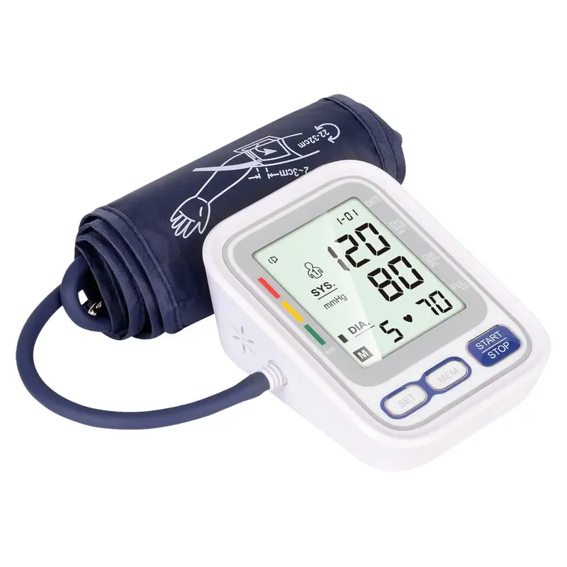Digital Automatic Upper Arm Blood Pressure & Heart Rate Monitor 1