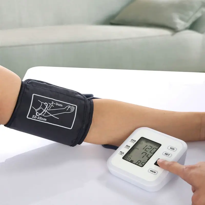 Digital Upper Arm Blood Pressure Monitor – Fully Automatic Cuff With Large Display 1