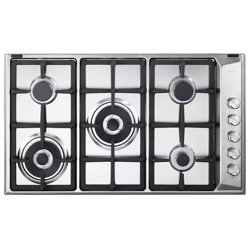 Elba 60Cm Built-In Gas Cooktop – 5 Sealed Burners, Full Stainless Steel Construction, Precision Flame Control 1