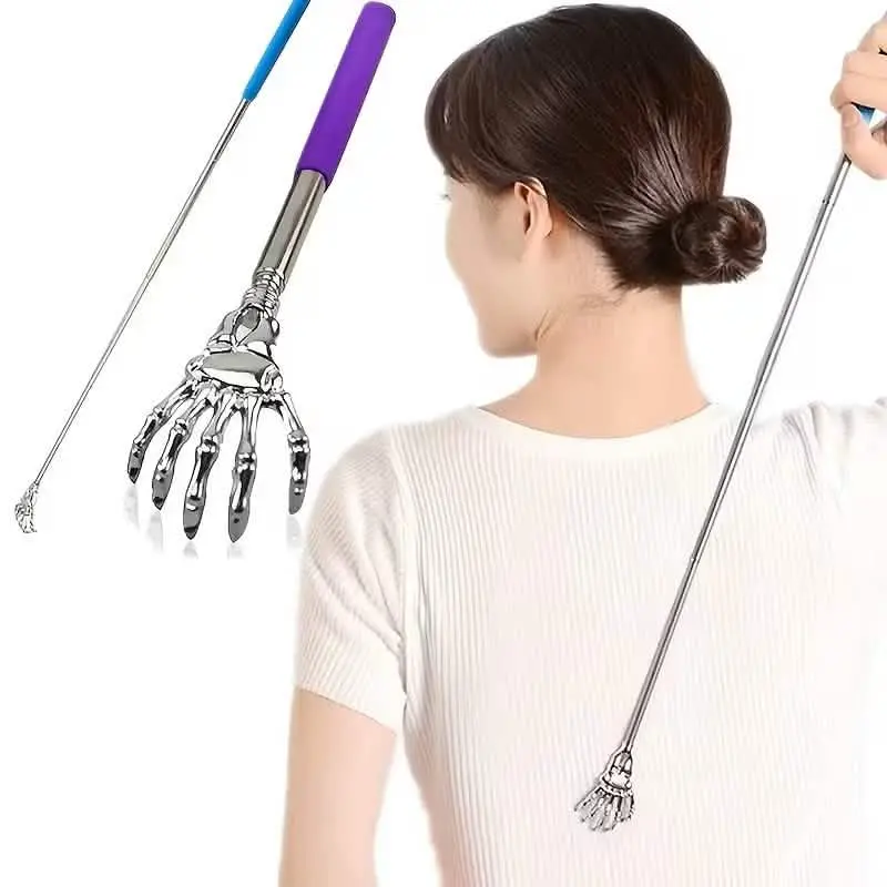 Ergonomic Retractable Back Scratcher – Stainless Steel Claw Massager With Smooth Glide Mechanism 1