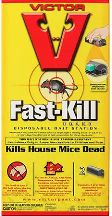 Fast-Kill Bait Station Kit – 4-Pack Rodent Control System 1