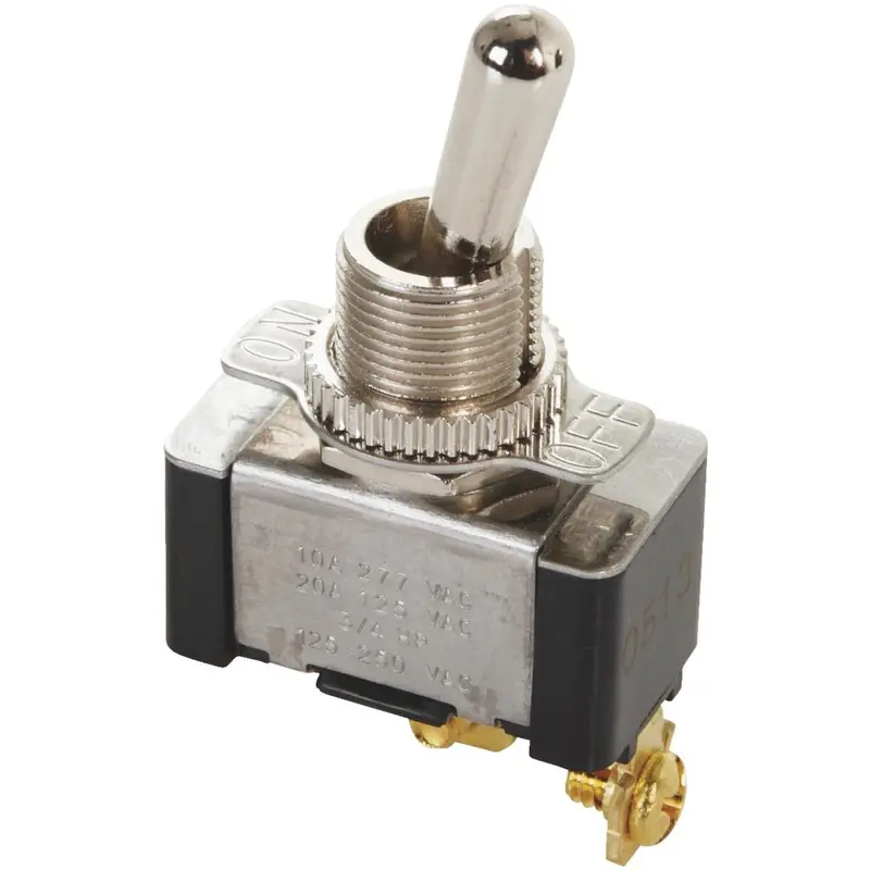Gardner Bender Heavy-Duty Spst Toggle Switch – 2-Screw Terminal 1
