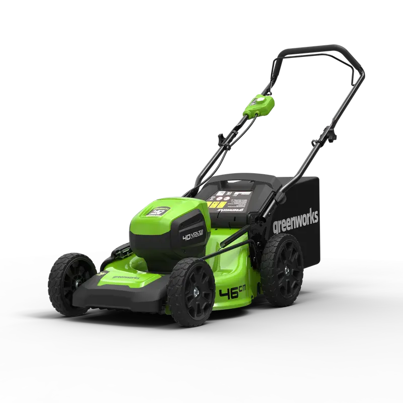 Greenworks 40V Cordless Lawn Mower – 46 Cm Cutting Width 1