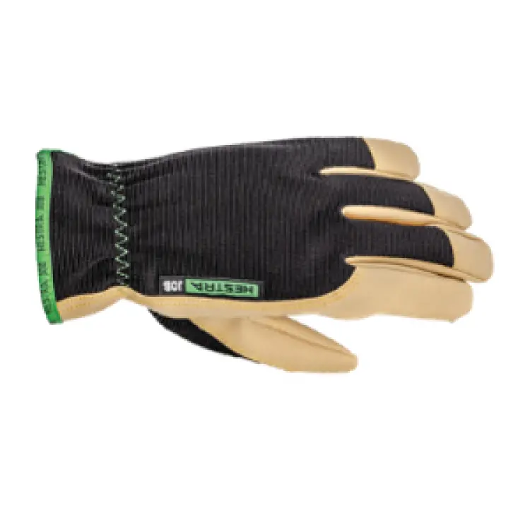 Hestra Job Duratan Water-Resistant Treated Goatskin Work Gloves 1
