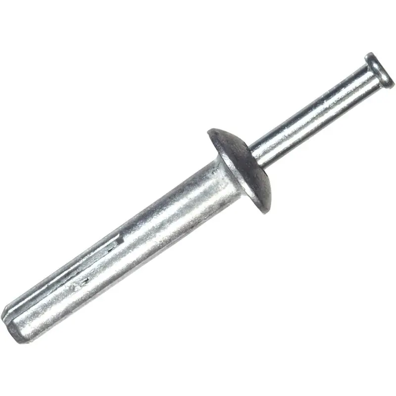 Hillman Hammer Drive Anchors – 1/4" X 3/4", Zinc-Plated (100-Pack) 1