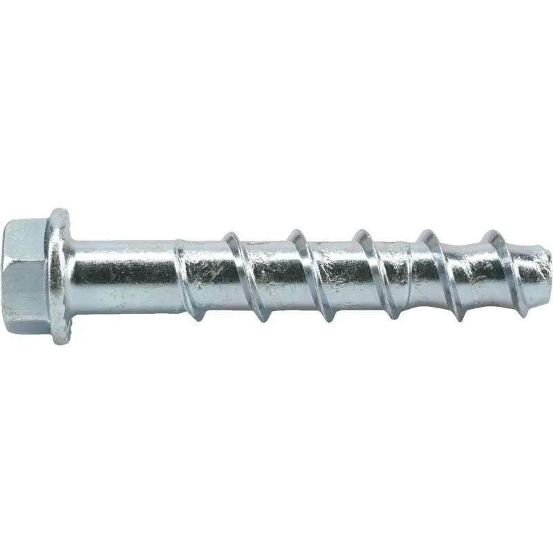 Hillman Screw-Bolt+ Concrete Anchor – 3/8" X 2-1/2", Zinc-Plated (15-Pack) 1