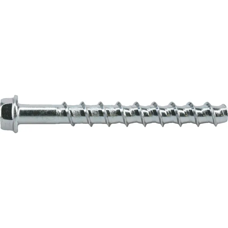 Hillman Screw-Bolt+ Concrete Anchor – 3/8" X 4", Zinc-Plated (15-Pack) 1