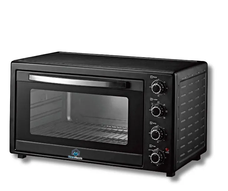 Home Electric Oven Timer With Audible Alert – 60-Minute Countdown, 2200W, Black 1