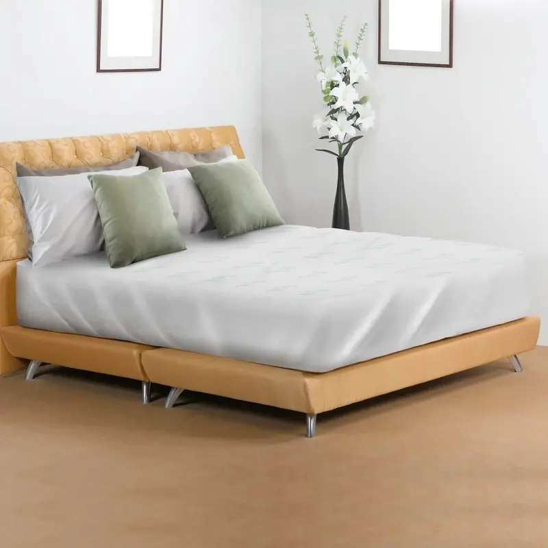 Hypoallergenic Bamboo Mattress Protector – Waterproof, Breathable Bed Pad Cover 1