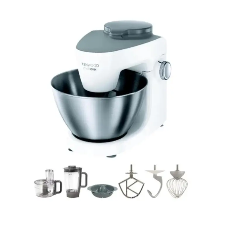 Kenwood 4.3L Food Processor – 1000W Motor, Versatile Attachments, Clean White Finish 1