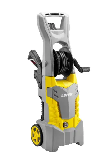 Lavor Professional 3-Piston Aluminum High-Pressure Washer – 145 Bar Output, Yellow 1