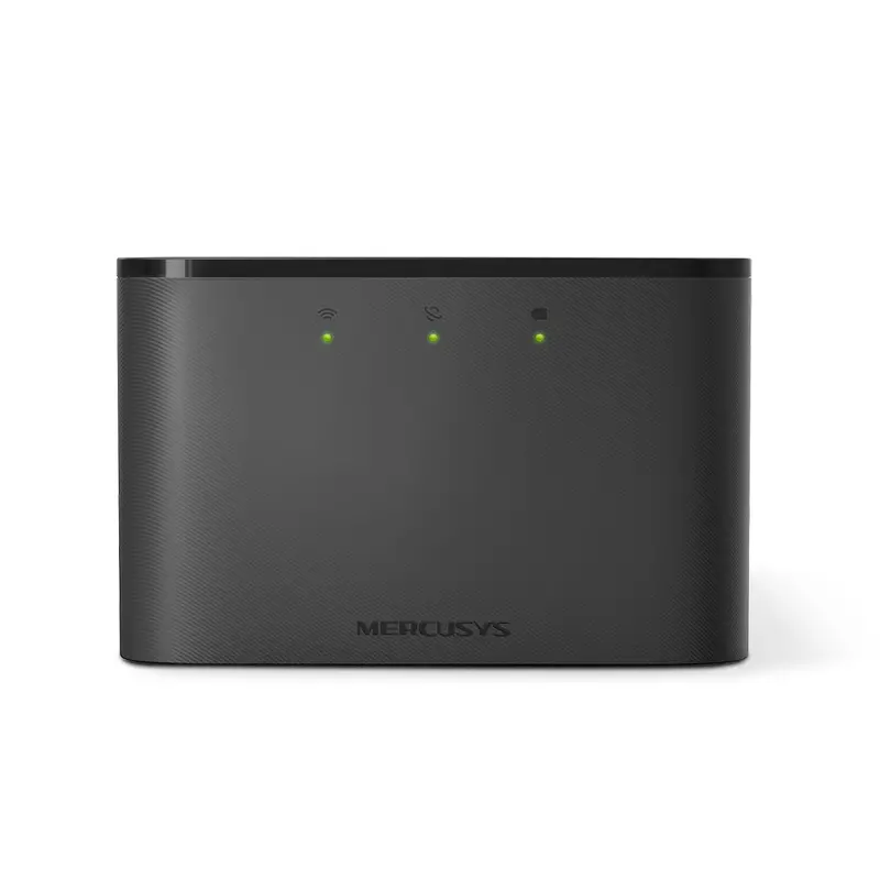 Mercusys 4G Lte Portable Wi-Fi Hotspot – 2200Mah Battery, 10-Hour Runtime, Compact Black Mobile Router 1
