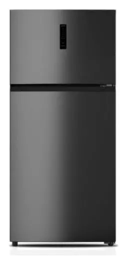 Metalux Top-Freezer Refrigerator – A+ Rated, No-Frost System, 527L Capacity, Titanium Grey Design 1