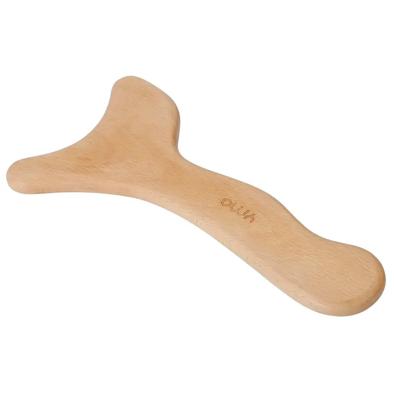 Natural Wood Therapy Massage Roller 1