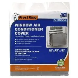 Outdoor Window Air Conditioner Cover – 28" W × 20" H × 30" D Weatherproof Protection 1