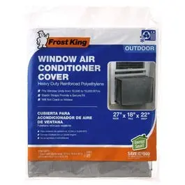 Outdoor Window Air Conditioner Cover — Fits Units Up To 27" W × 18" H × 22" D 1