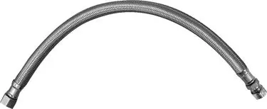 Plumb Pak Stainless Steel Faucet Supply Tube – 3/8" Compression × Delta-Style × 20" Length 1
