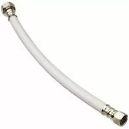 Plumb Pak Vinyl Faucet Supply Line – 3/8 Inch Compression To 1/2 Inch Fip, 20 Inch 1