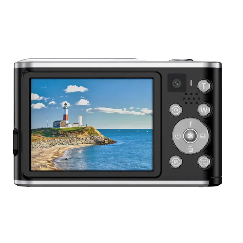Sht 48Mp Compact Digital Camera – 16X Digital Zoom, Lightweight Design (Black) 1