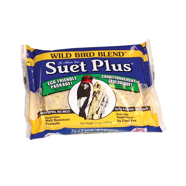 Suet Plus Wild Bird Food — High-Energy Suet Cake Blend 1