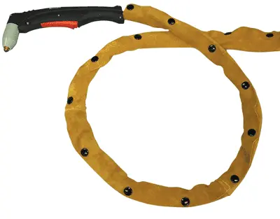 Tillman 22.5-Foot Leather Torch Lead Cover – Flexible Shielding (Model 581225) 1