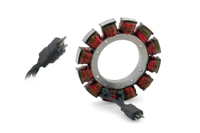 Accel 152101 Unmolded Generator Stator – 15-Amp Output For 1970–1975 Harley-Davidson Big Twin 1