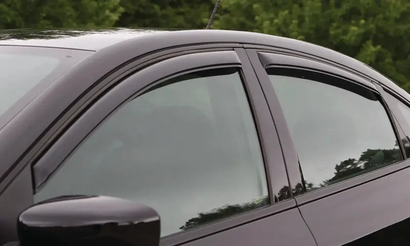 Auto Ventshade 194999 In-Channel Ventvisor Set – Smoke-Tinted Window Deflectors (4-Piece) 1
