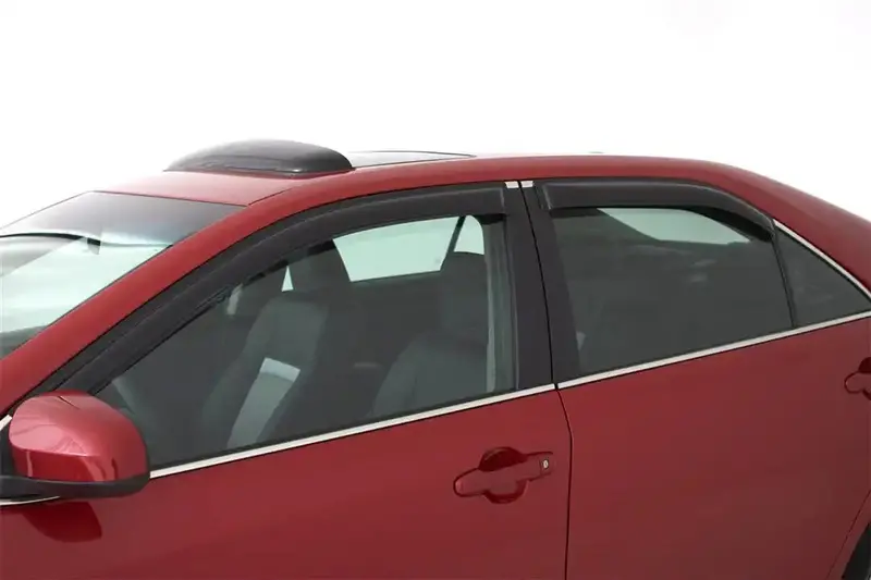 Auto Ventshade (Avs) Black Window Deflectors – 4-Piece In-Channel Set 1