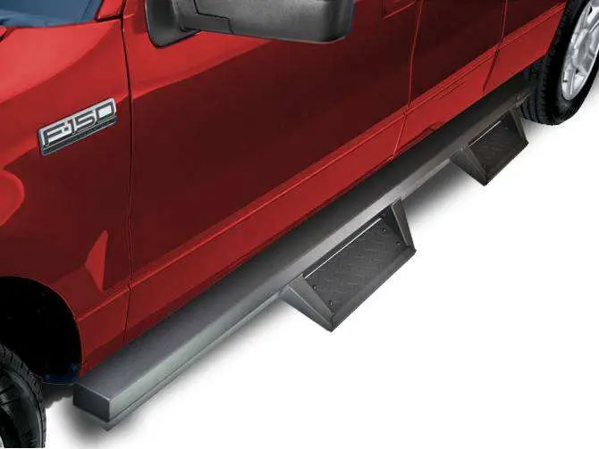 Black Horse Off Road Im-Fof1Cc Heavy-Duty Drop Step Bars For Supercrew Trucks 1