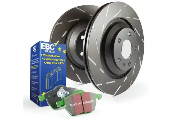 Ebc Brakes S2Kr1929 Slotted Brake Rotors – Engineered To Reduce Wind Noise 1