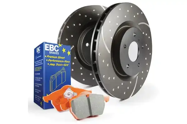 Ebc Gd Sport Rotors – Slotted Two-Piece Discs With Wide Ventilation Grooves For Thermal Management 1