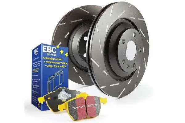 Ebc S9Kf1754 Slotted Brake Rotors – Noise-Reducing Narrow Slot Design 1