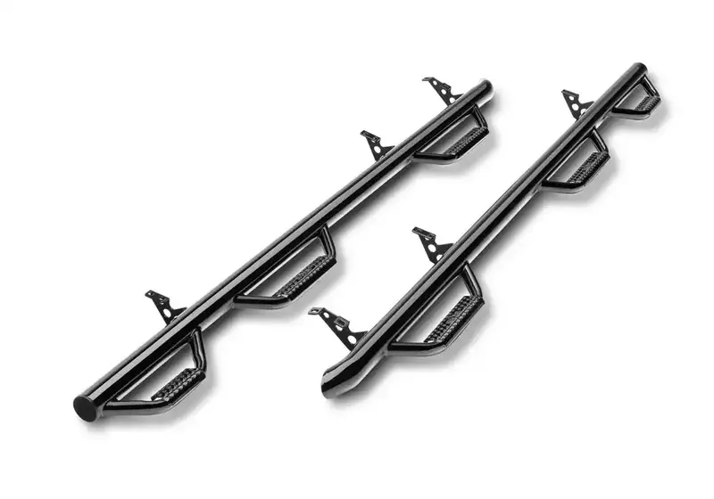 N-Fab T07107Qc-6 Nerf Step System – Three-Step Walk-Thru Design With Bed Access For 2007–2021 Toyota Tundra Double Cab 1